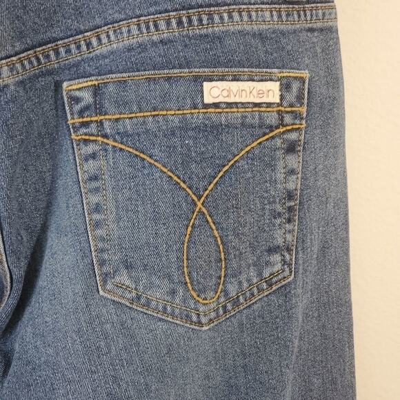 CALVIN klein straight leg jeans size 10 - Picture 6 of 7